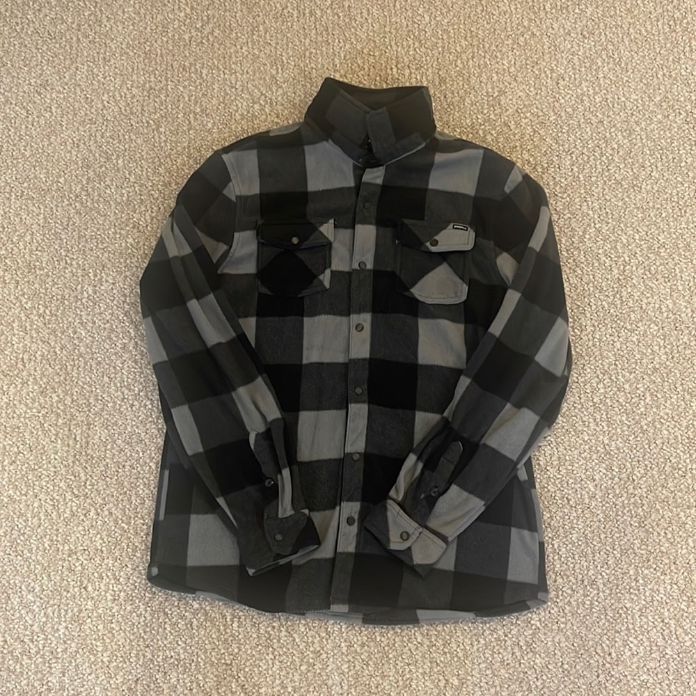 NWOT MENS FLEECE BUTTON DOWN